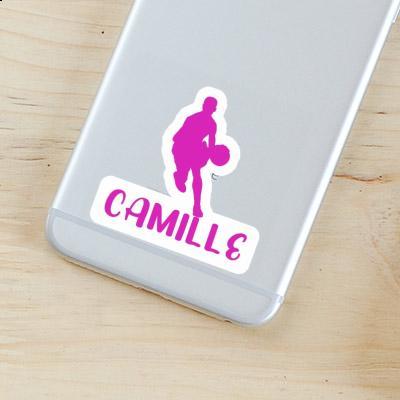 Camille Sticker Basketball Player Notebook Image