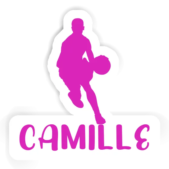 Camille Sticker Basketball Player Image