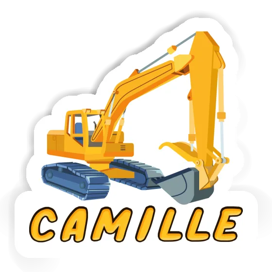 Camille Sticker Excavator Gift package Image