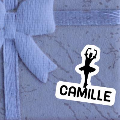 Ballerina Sticker Camille Notebook Image