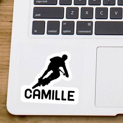 Sticker Biker Camille Notebook Image