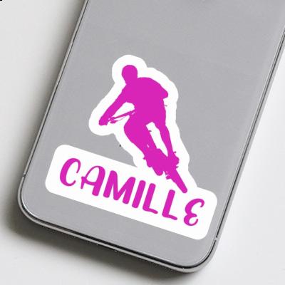 Sticker Camille Biker Notebook Image