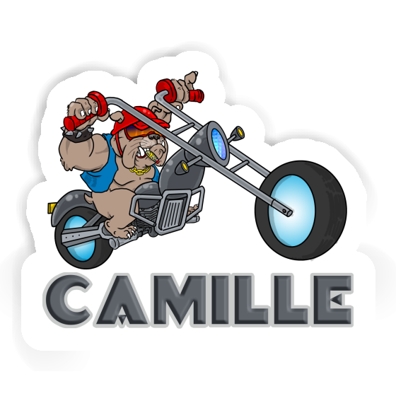 Sticker Camille Biker Image