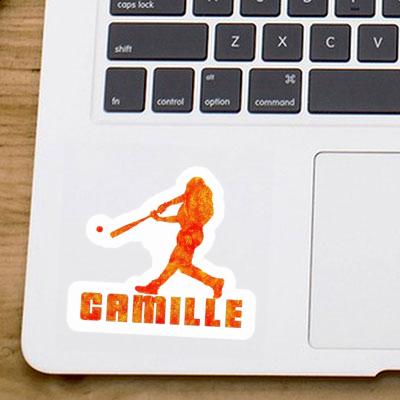 Autocollant Joueur de baseball Camille Image