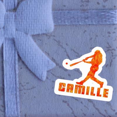 Autocollant Joueur de baseball Camille Gift package Image