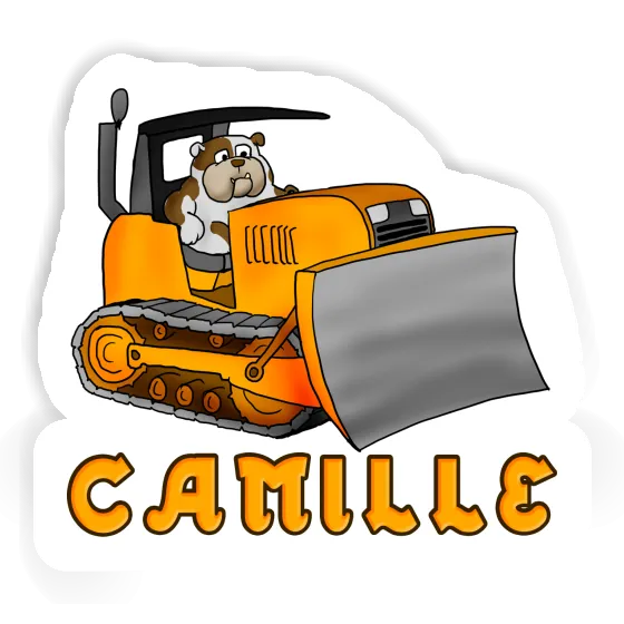 Sticker Bulldozer Camille Image