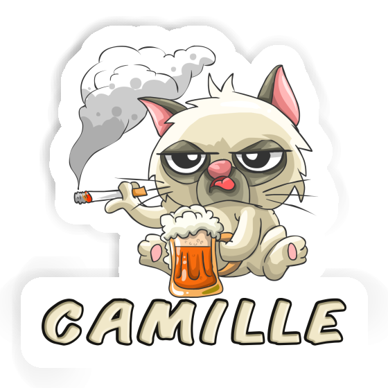 Camille Sticker Bad Cat Image