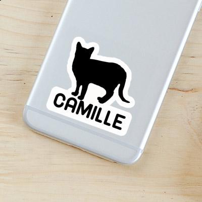 Camille Sticker Cat Laptop Image