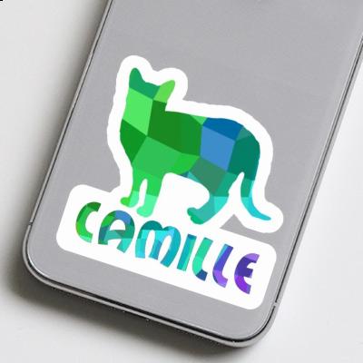 Autocollant Chat Camille Notebook Image