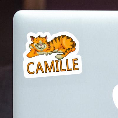 Sticker Chilling Cat Camille Gift package Image