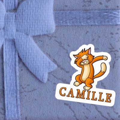 Sticker Camille Dabbing Cat Gift package Image