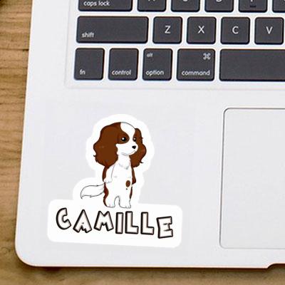 Camille Sticker Cavalier King Charles Spaniel Laptop Image