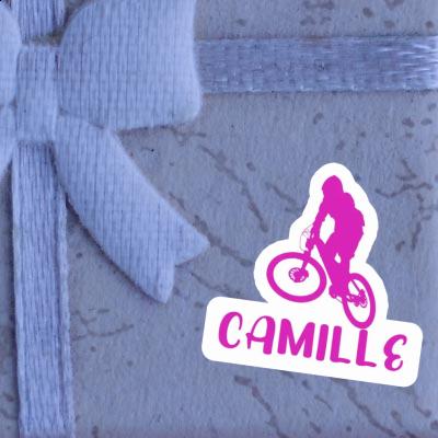 Camille Sticker Downhiller Notebook Image