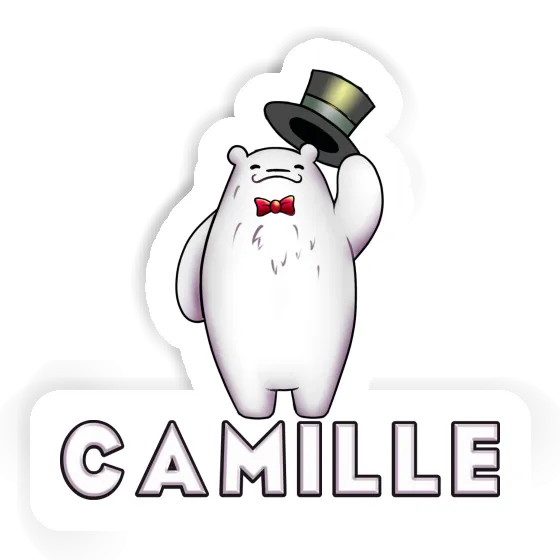 Sticker Icebear Camille Notebook Image