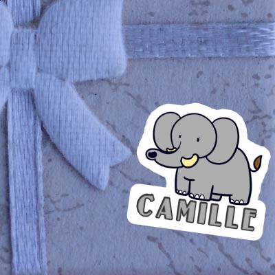 Sticker Camille Elephant Image