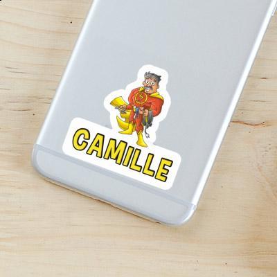 Sticker Electrician Camille Gift package Image