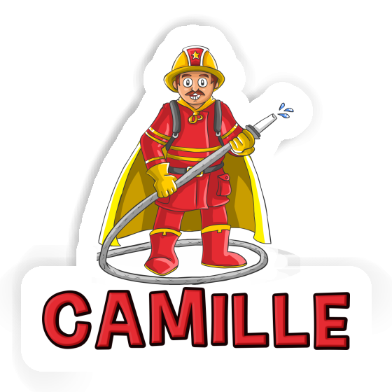 Camille Sticker Firefighter Gift package Image