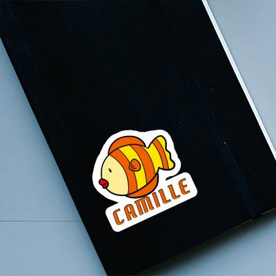 Camille Sticker Fish Notebook Image