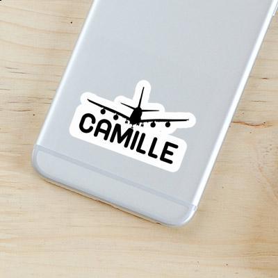 Autocollant Camille Avion Notebook Image