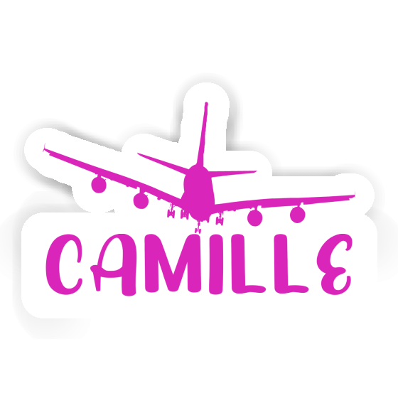 Sticker Camille Airplane Gift package Image