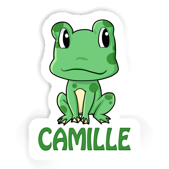 Camille Sticker Frog Laptop Image