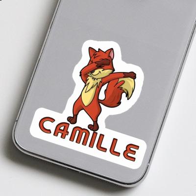 Sticker Dabbing Fox Camille Laptop Image