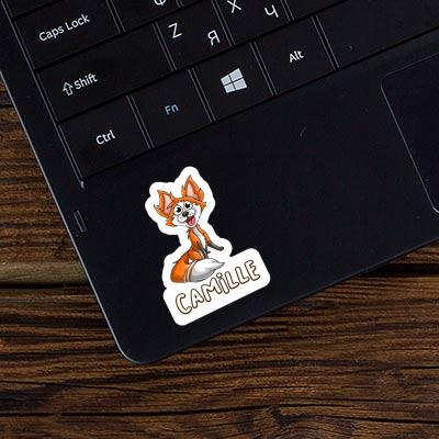 Camille Sticker Fuchs Notebook Image