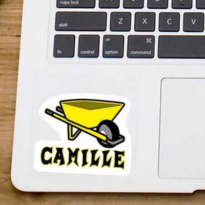 Wheelbarrow Sticker Camille Laptop Image