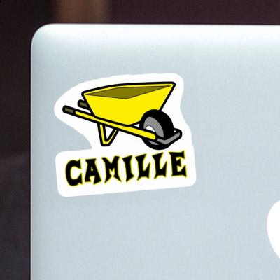 Wheelbarrow Sticker Camille Notebook Image