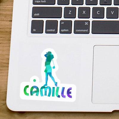 Autocollant Golfeuse Camille Notebook Image