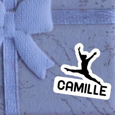 Sticker Camille Gymnast Notebook Image