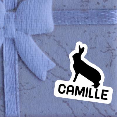 Rabbit Sticker Camille Laptop Image