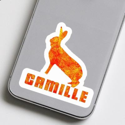 Hase Aufkleber Camille Notebook Image