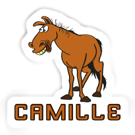 Camille Sticker Horse Image