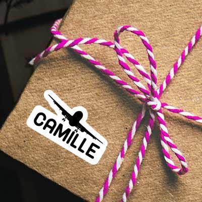 Avion Autocollant Camille Notebook Image