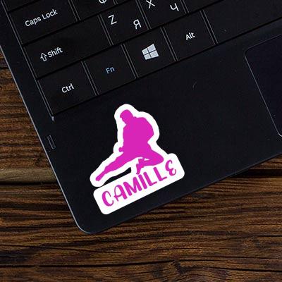 Camille Sticker Karateka Image