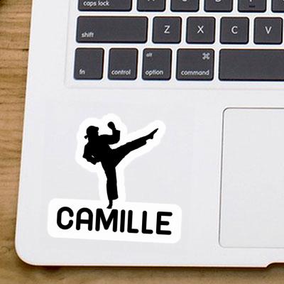 Sticker Camille Karateka Notebook Image