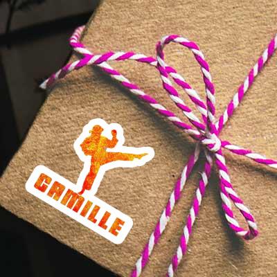 Sticker Camille Karateka Notebook Image