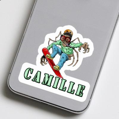 Snowboarder Sticker Camille Gift package Image