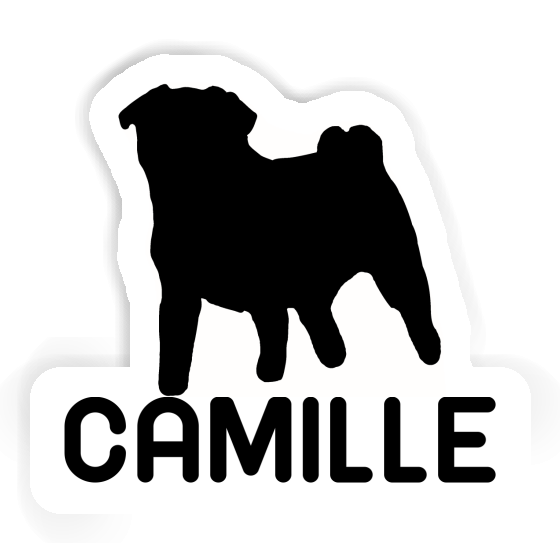 Sticker Camille Pug Image