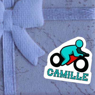 Motorbike Driver Sticker Camille Gift package Image