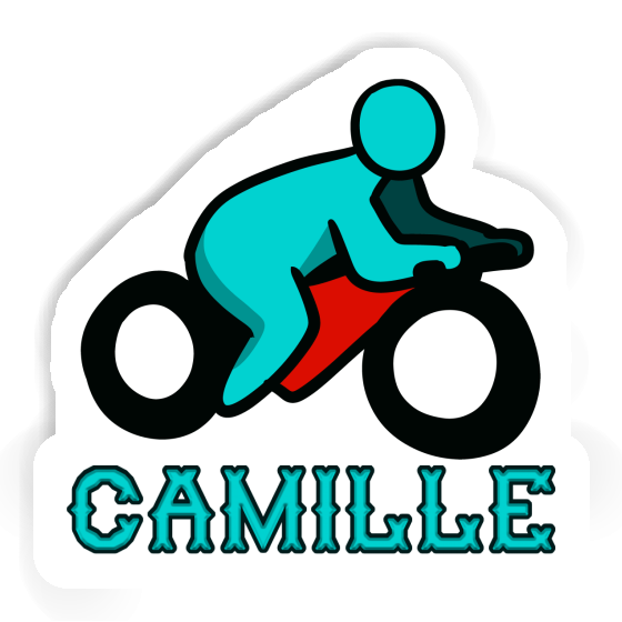 Motorbike Driver Sticker Camille Gift package Image