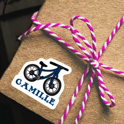 Bicycle Sticker Camille Notebook Image