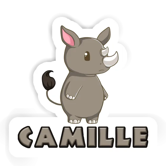 Nashorn Aufkleber Camille Gift package Image