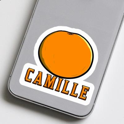 Autocollant Orange Camille Gift package Image