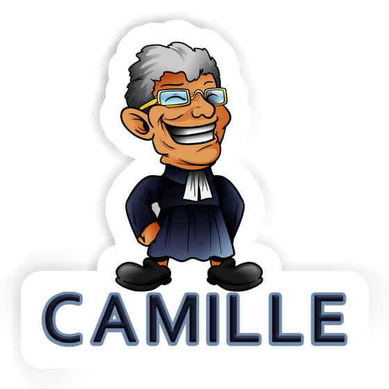 Priest Sticker Camille Laptop Image