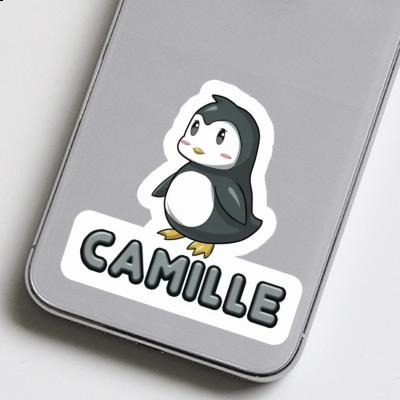 Penguin Sticker Camille Laptop Image