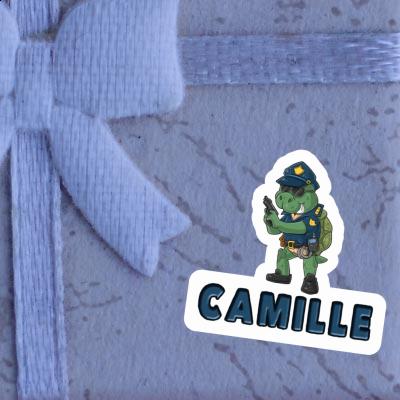 Camille Sticker Police Officer Laptop Image