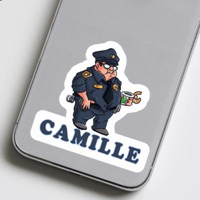 Sticker Police Officer Camille Gift package Image