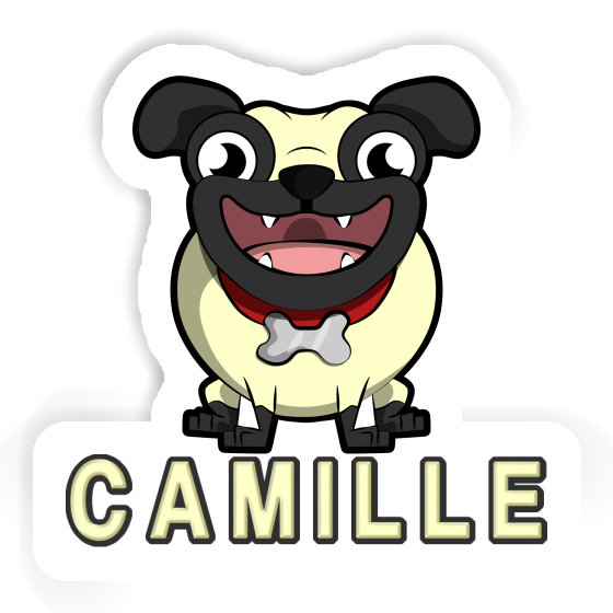 Camille Sticker Pug Gift package Image